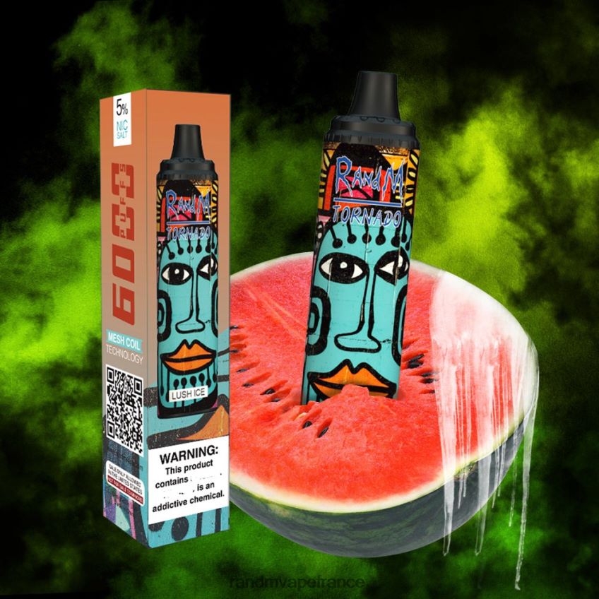 RandM Prix - RandM Tornado Dispositif de contrôle du flux d\'air 6000, 1 pièce fusion de fruits 8V0DL0286
