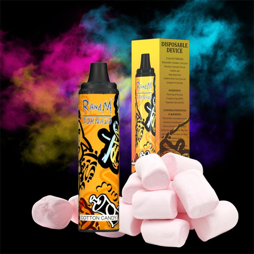 RandM Vape France - RandM Tornado Dispositif de contrôle du flux d\'air 6000, 1 pièce menthe fraîche 8V0DL0282