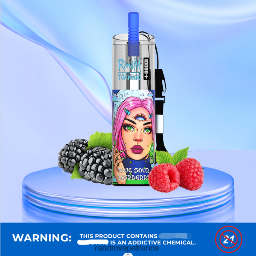 RandM Tornado Puff - RandM Tornado 10000 plus dispositif de vape de contrôle du flux d\'air 1 pièce pêche mangue 8V0DL085