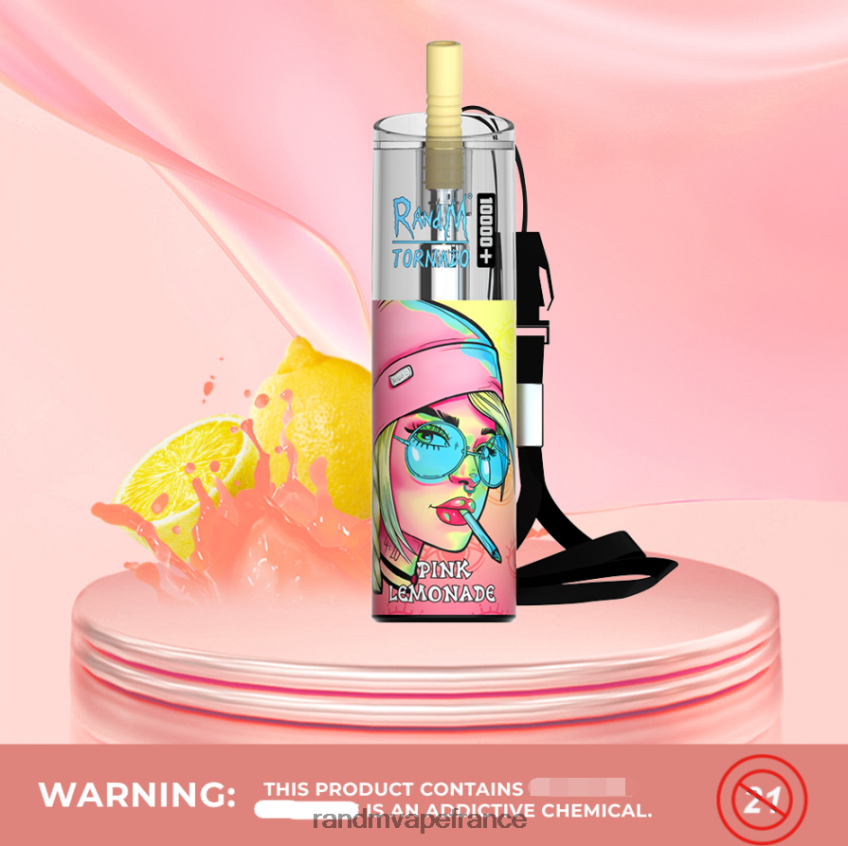 RandM Tornado Puff - RandM Tornado 10000 plus dispositif de vape de contrôle du flux d\'air 1 pièce pêche mangue 8V0DL085
