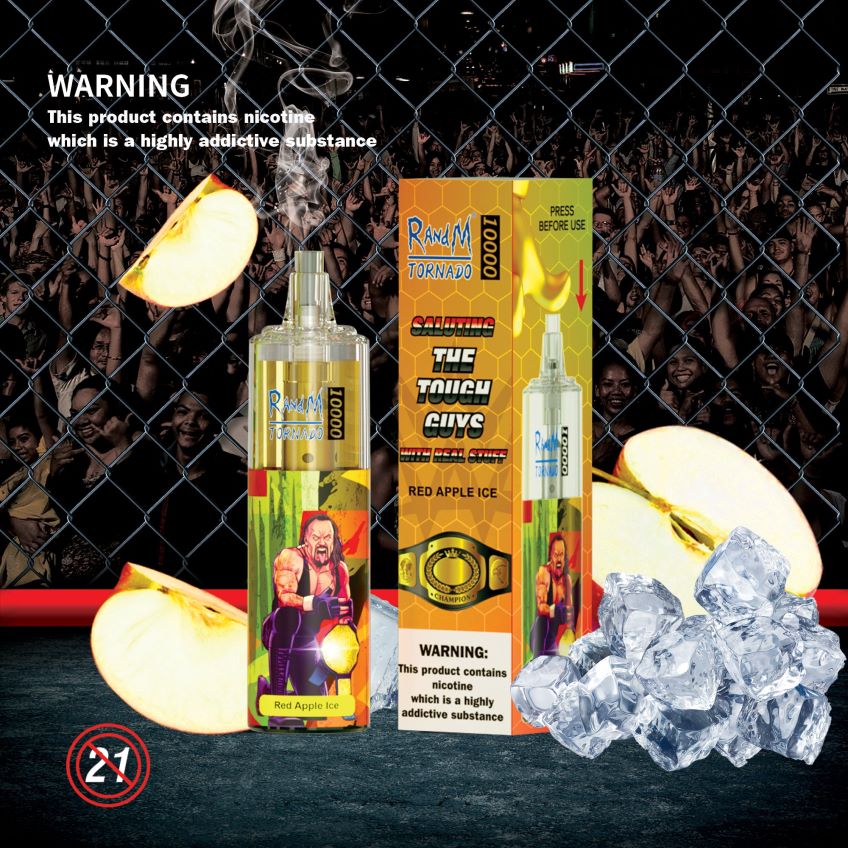 RandM Vape France - RandM Tornado Dispositif de vape de contrôle du débit d\'air 10000 1 pièce limonade à la pastèque 8V0DL0112