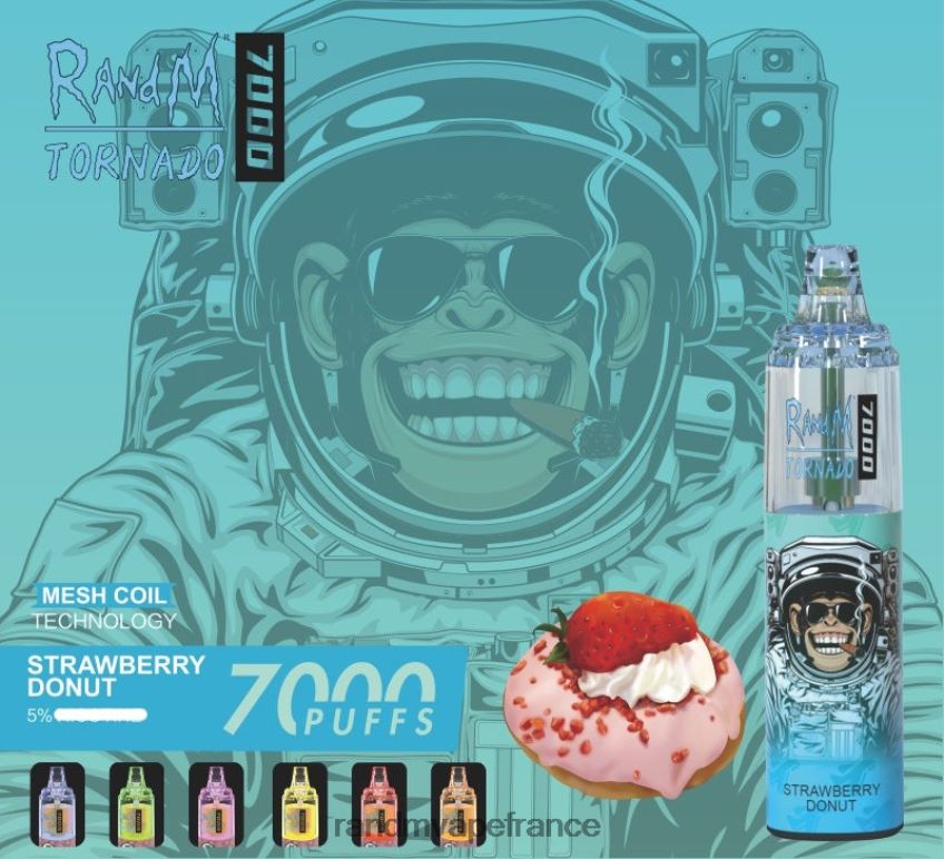 RandM Prix - RandM Tornado Dispositif de vape de contrôle du flux d\'air 7000 1 pièce Baies mélangées 8V0DL0176