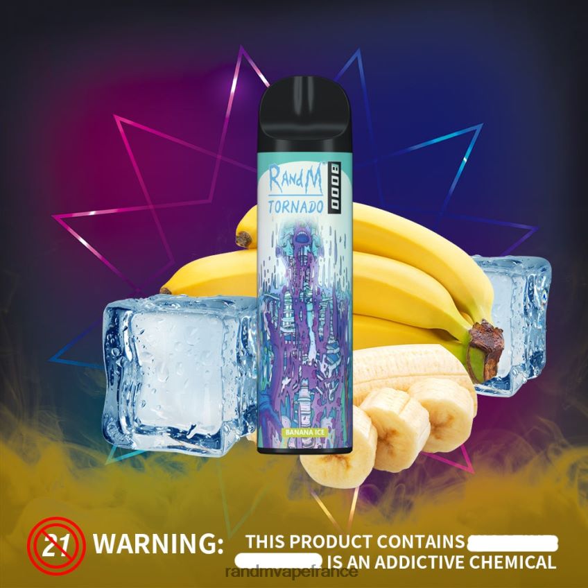 RandM Shop Avis - RandM Tornado Dispositif de vape de contrôle du flux d\'air 8000 1 pièce fraise-kiwi 8V0DL0250