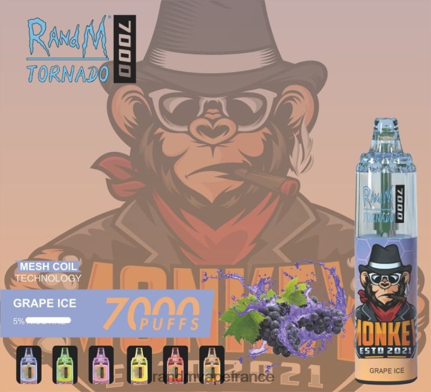 RandM Tornado Marseille Avis - RandM Tornado Dispositif de vape de contrôle du flux d\'air 7000 1 pièce limonade rose 8V0DL0174