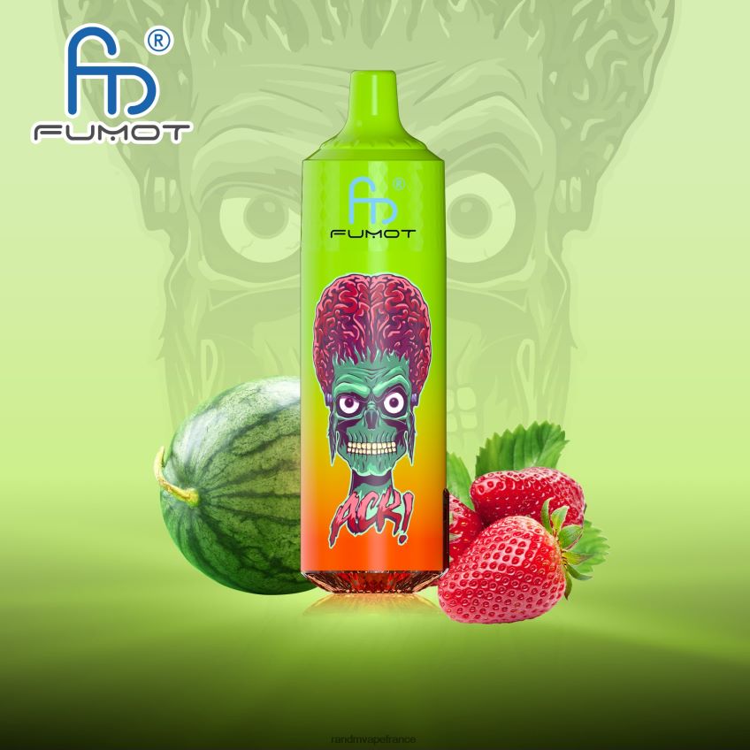 RandM Shop Avis - Fumot RandM Tornado Appareil de vape 9000 pro avec batterie et écran ejuice version 1 pastèque aux fraises de première qualité 8V0DL0200