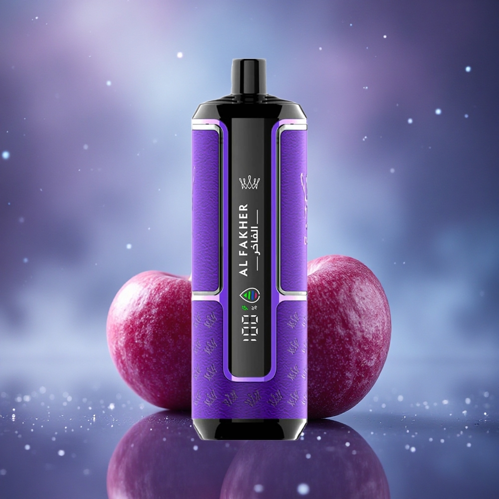 Al Fakher Crown Bar 15K Hypermax Fête de Cerise Hypermax Portatif 22ml