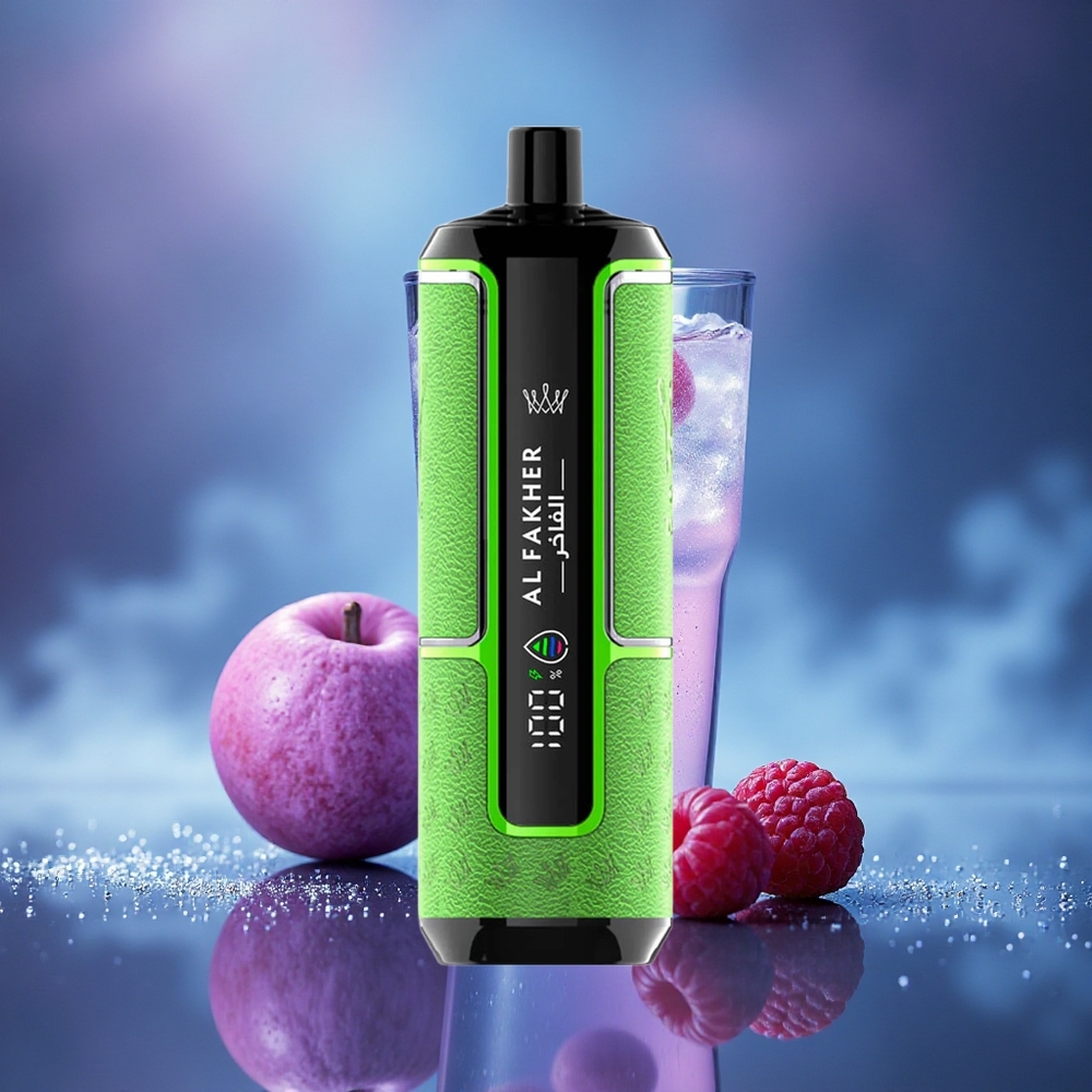 Al Fakher Crown Bar 15K Hypermax Limoneade Bleu Razz Port Type-C Léger