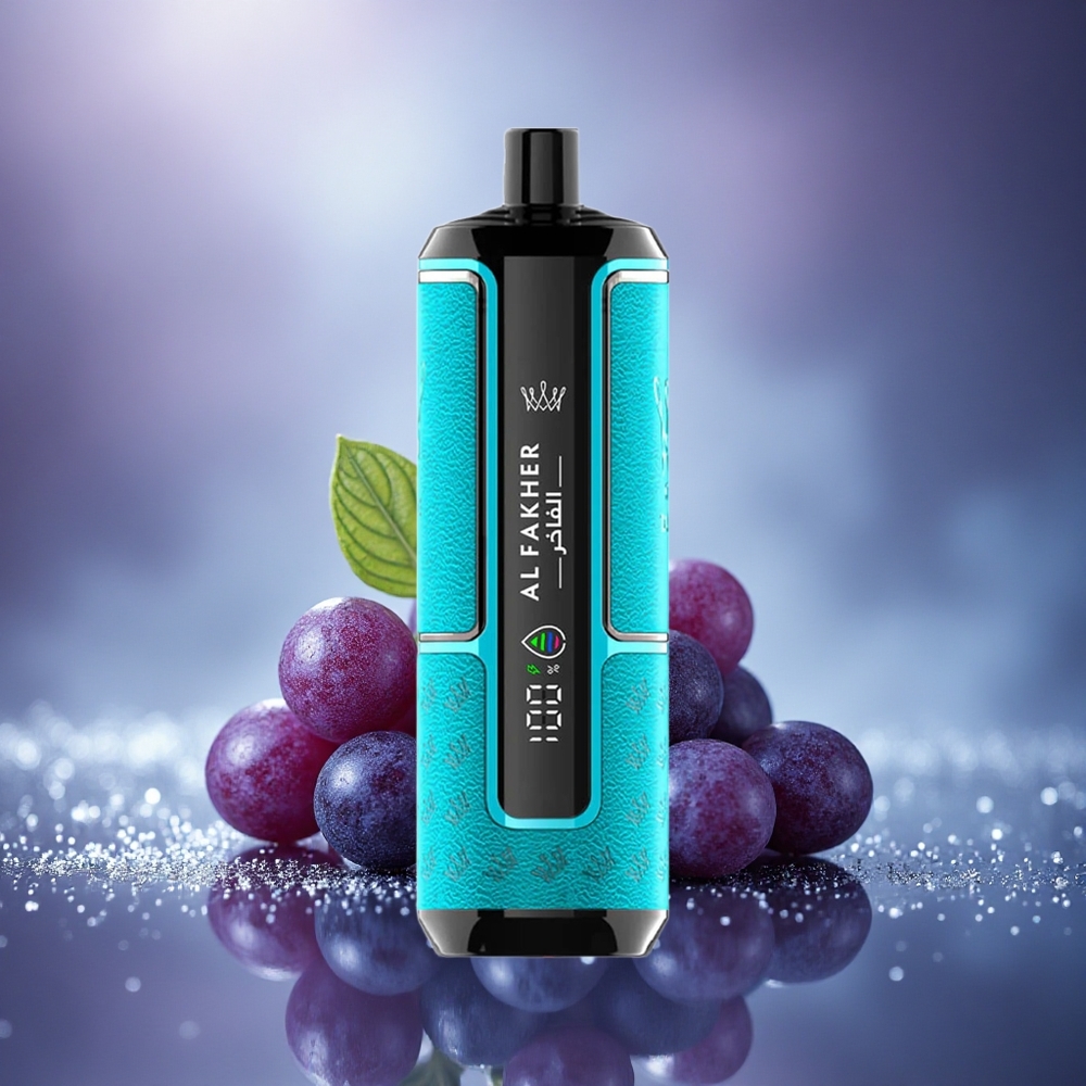 Al Fakher Crown Bar 15K Hypermax Menthe Cassis Hypermax Portable 22ml
