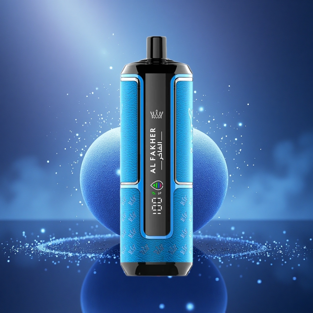 Al Fakher Crown Bar 15K Hypermax Océan Bleu Hypermax Portable 22ml