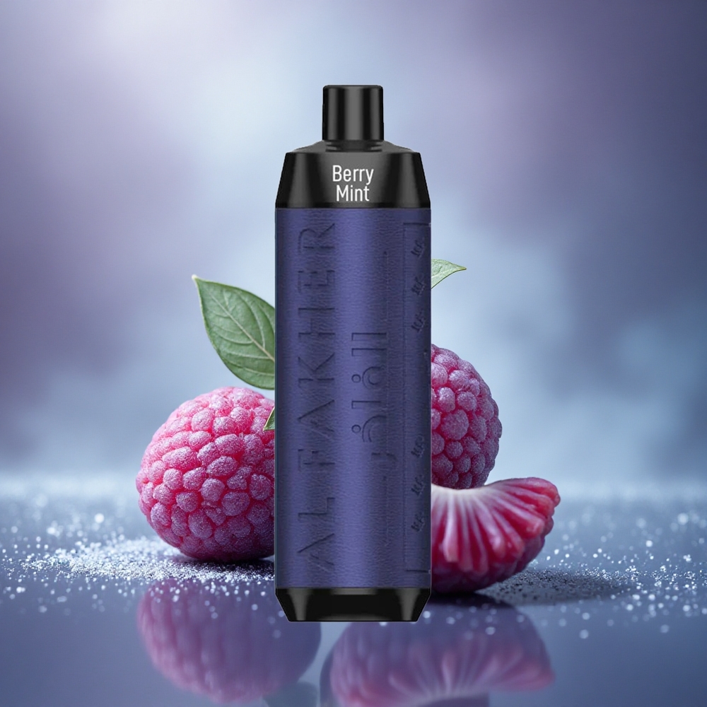 Al Fakher Crown Bar 8000 Crystal Menthe Baie Cristal - Batterie 600mah - Résistance 0.6 ohm