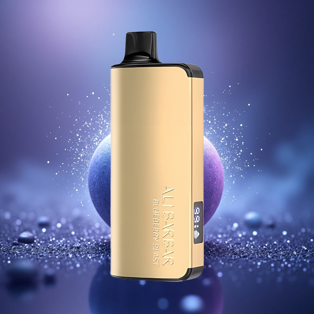 Alibarbar Ingot 9000 Puffs Explosion de Myrtille Lumineuse 22ml