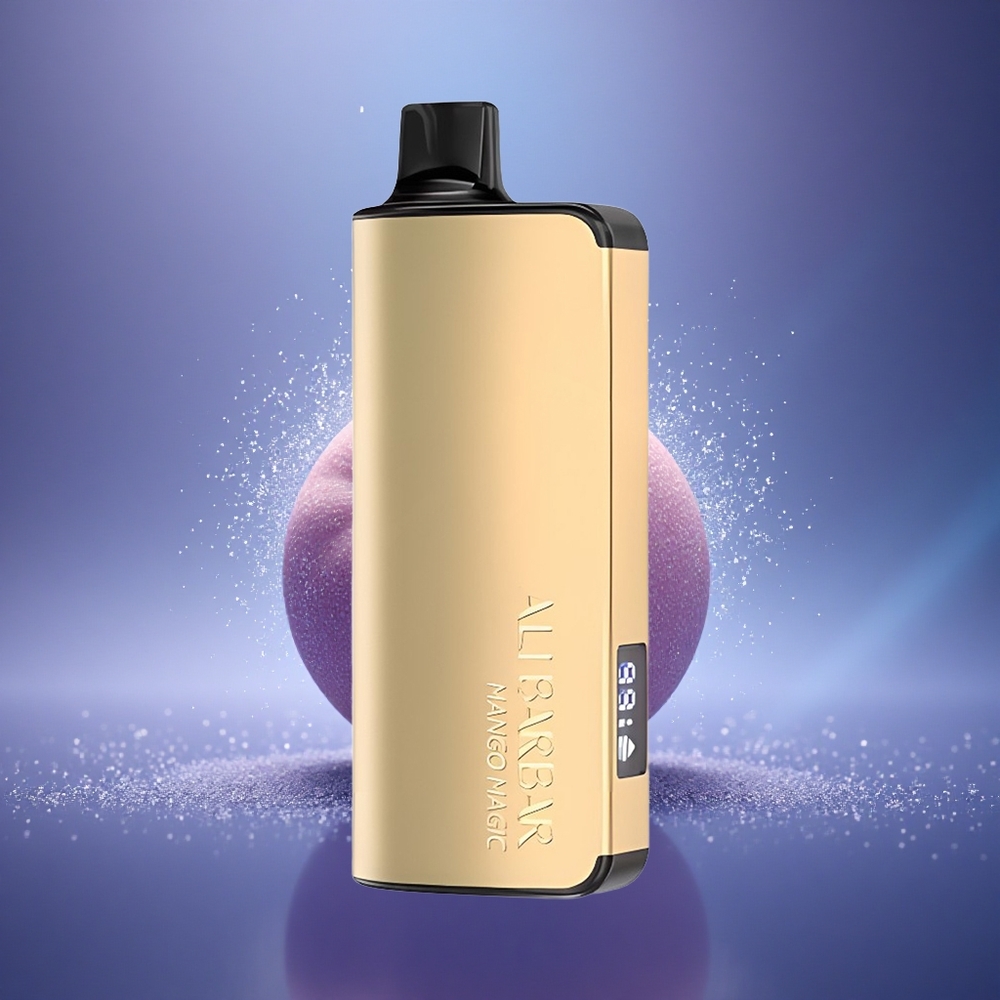 Alibarbar Ingot 9000 Puffs Magie de Mangue Lumière LED 22ml