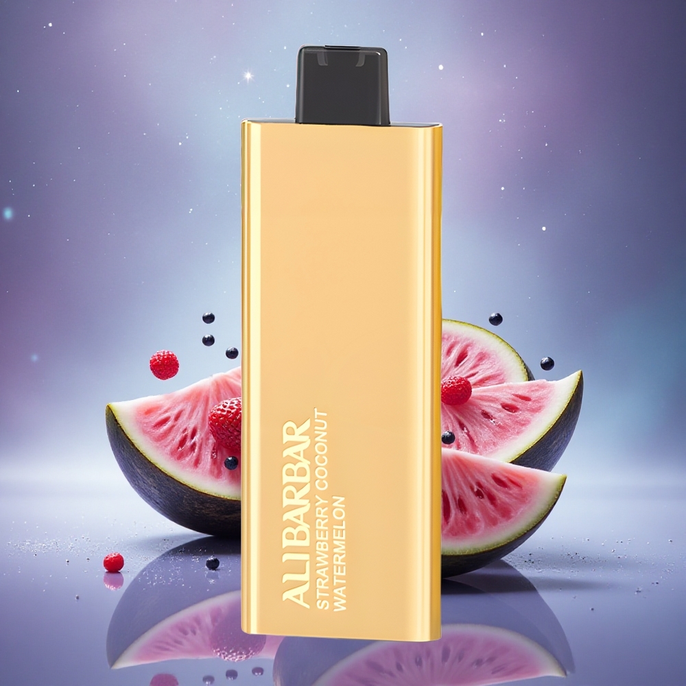 Alibarbar Pandora 7000 Puffs Fraise Noix de Coco Pastèque 17 ml 70 g