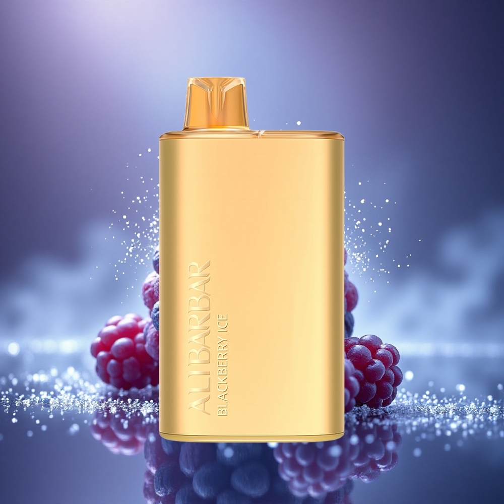 Alibarbar Rich 8000 Puffs Mûre Glacée 20ml 2000mAh 1.1Ohm