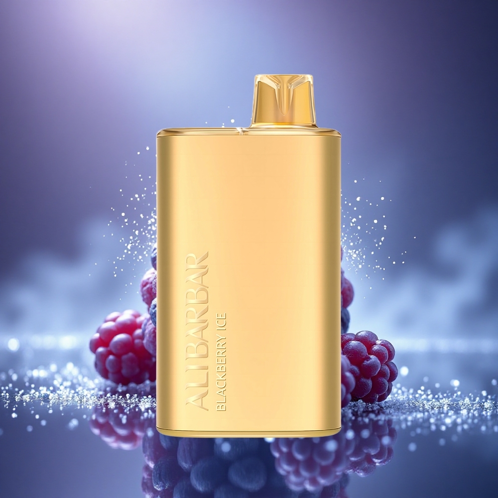 Alibarbar Rich 8000 Puffs Mûre Glacée 20ml 2000mAh 1.1Ohm