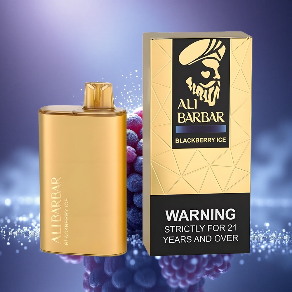 Alibarbar Rich 8000 Puffs Mûre Glacée 20ml 2000mAh 1.1Ohm