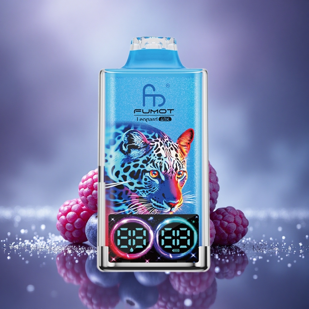 Fumot Leopard 40K Puffs Baies Mixtes 5% Dual Mesh 700mAh Type-C