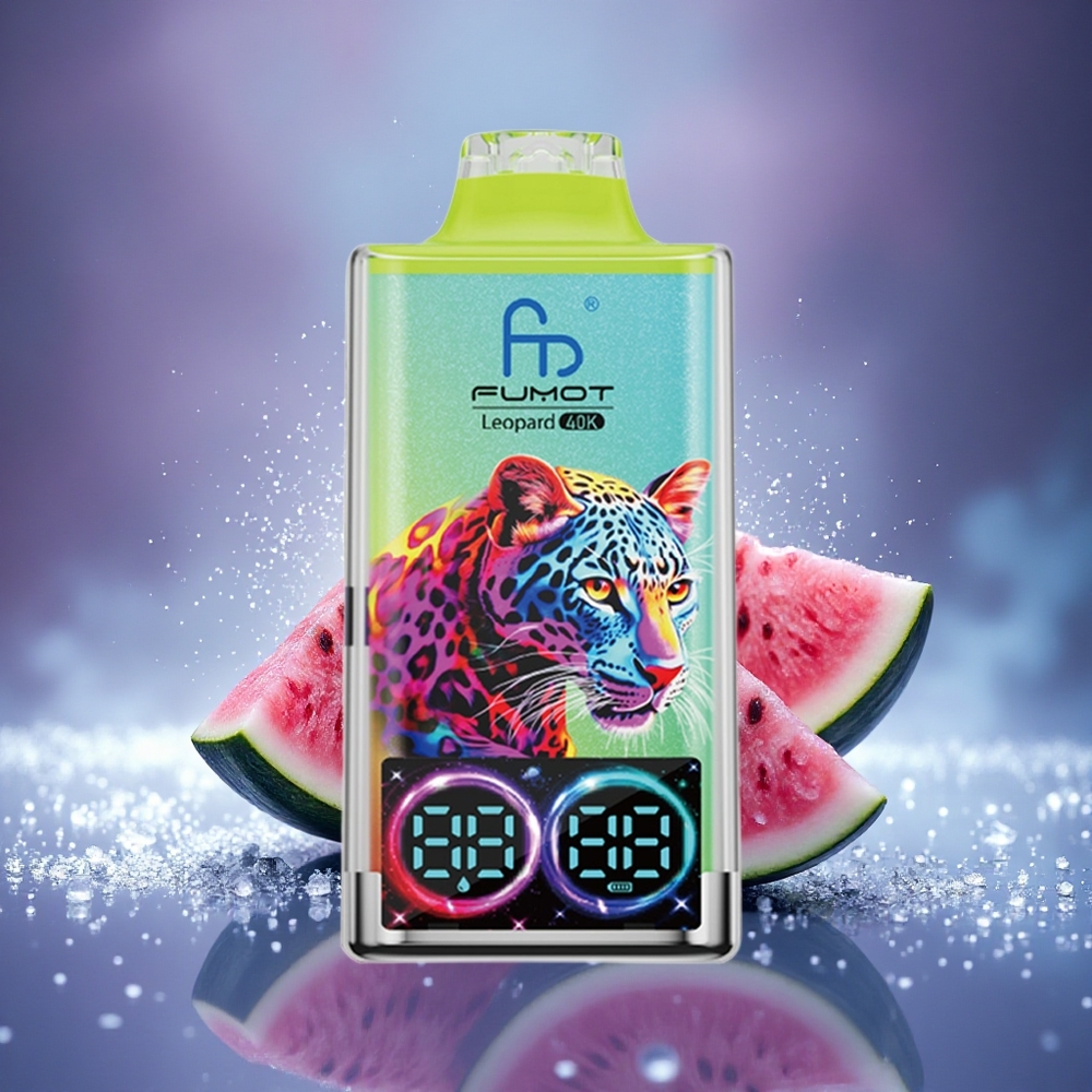Fumot Leopard 40K Puffs Glace à la Pastèque Dual Mesh 5%