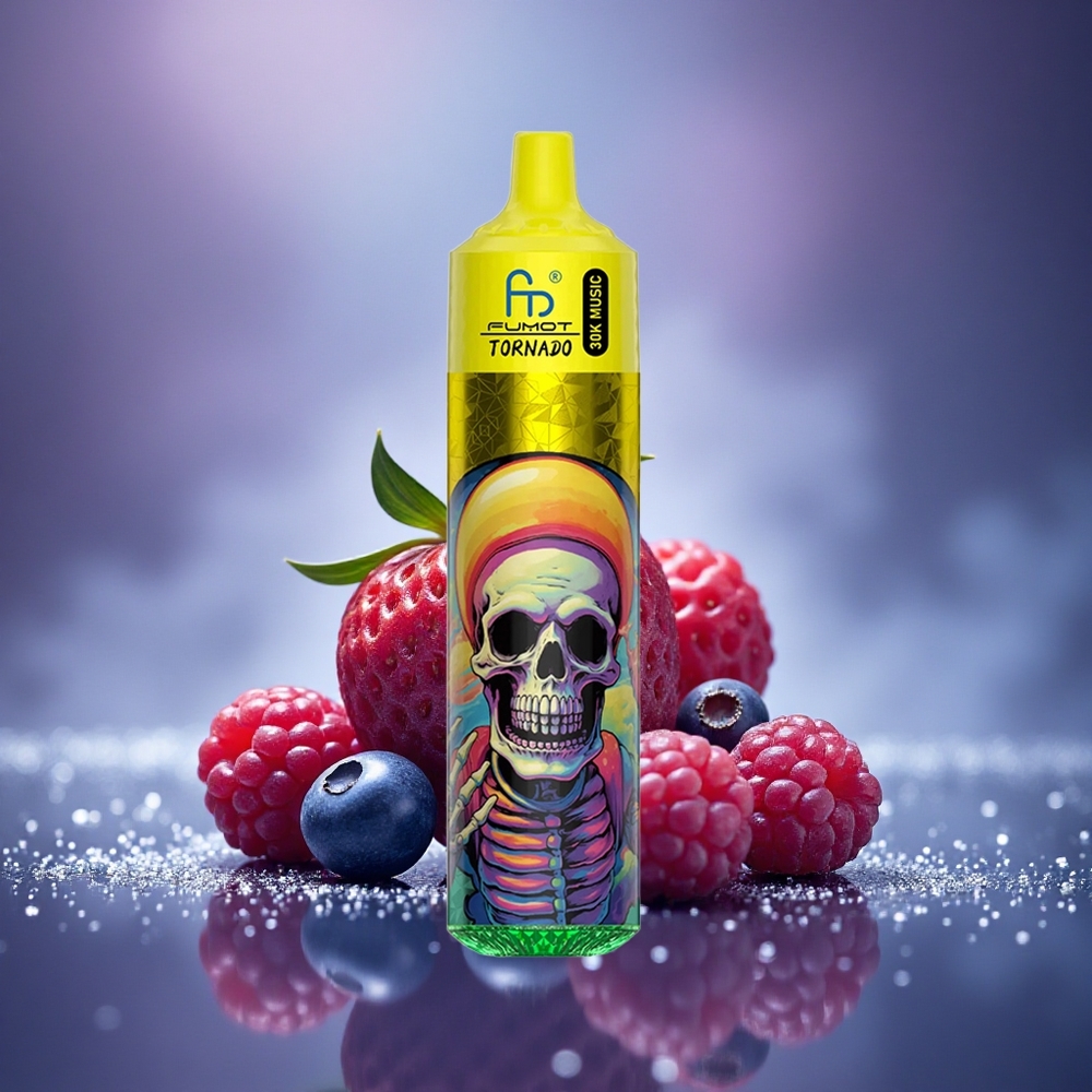 Fumot Randm Tornado 30000 Puffs Fraise Myrtille Framboise 30mL 5% Mesh