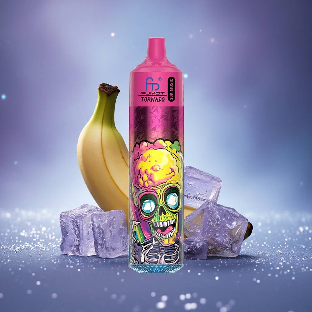 Fumot Randm Tornado 30000 Puffs Glace Banane 30mL 5% Mesh