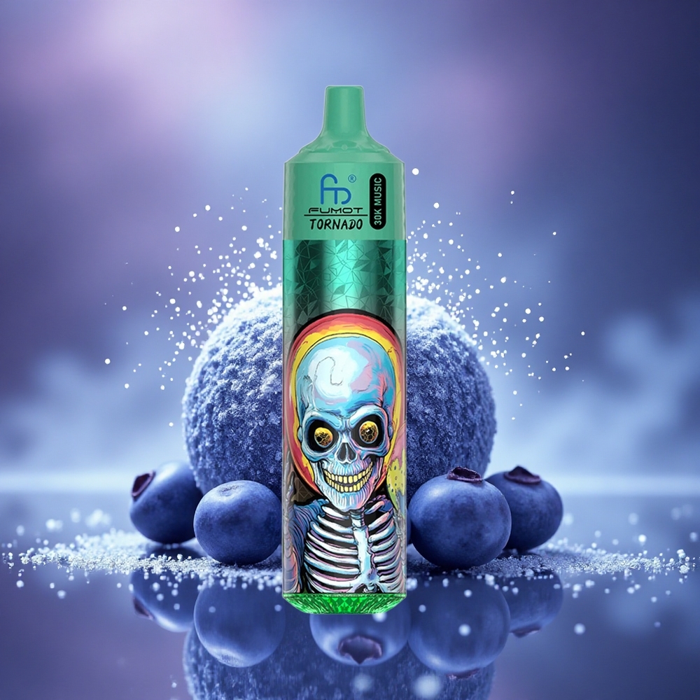 Fumot Randm Tornado 30000 Puffs Glace Myrtille Mesh 30mL
