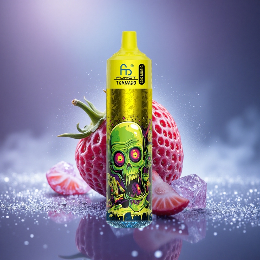 Fumot Randm Tornado 30000 Puffs Glace à la Fraise 30mL 5% Mesh