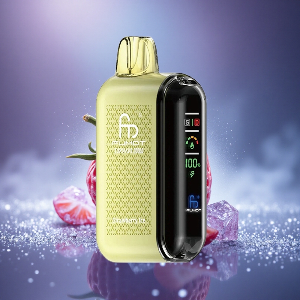 Fumot Tornado 20000 Puffs Glace à la Fraise Double Mesh