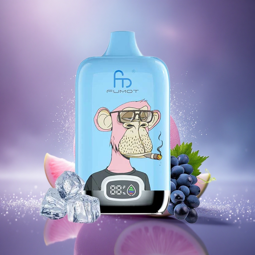 Fumot Tornado Digital Box 12000 Puffs Citronnade Rose Élégante Légère