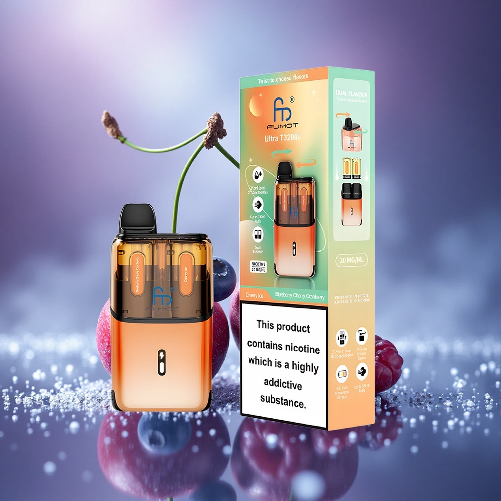 Fumot Ultra T32000 Puffs Cerise Glaceé avec 24ml et 800mAh