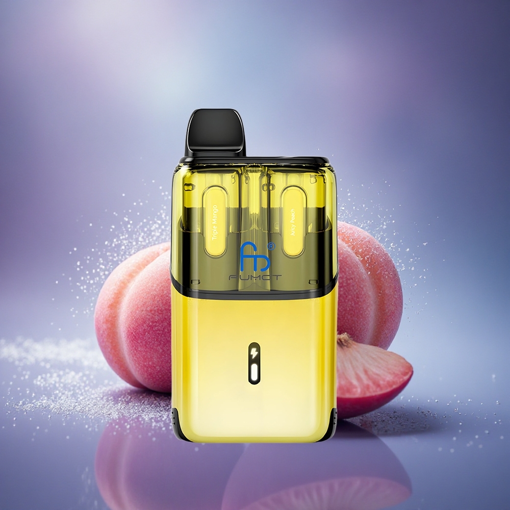 Fumot Ultra T32000 Puffs Triple Mangue - Pêche Juteuse avec Batterie 800mAh et Charge Rapide Type-C