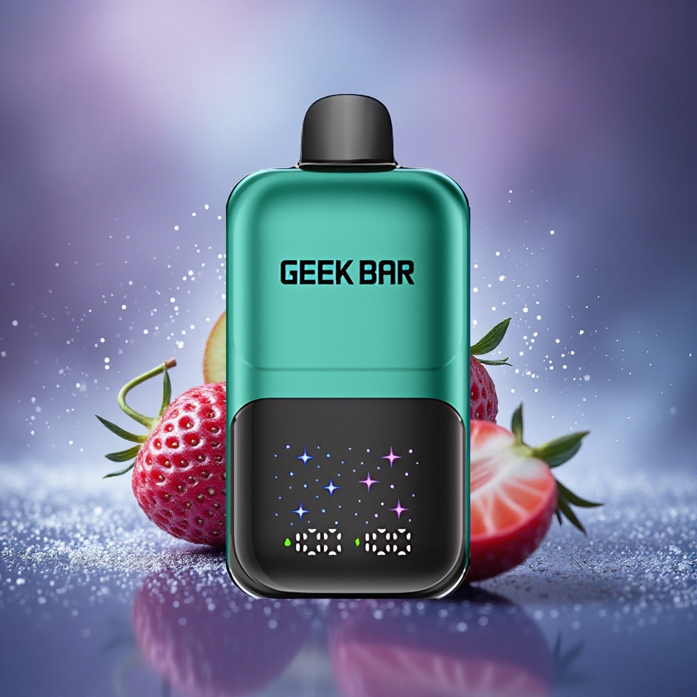 GEEK BAR 2GO 20ml 50000 Puffs Fraise & Kiwi Écran Interactif Rechargeable