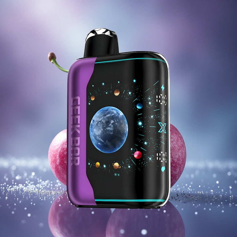 GEEK BAR Platinum Edition 25000 Puffs Cerise Citron Vert Platine Dynamique à Double Mesh