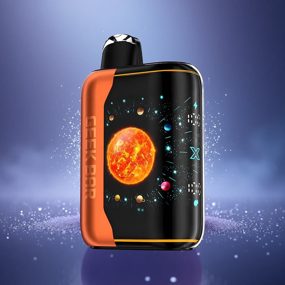 GEEK BAR Platinum Edition 25000 Puffs Punch Platine Dynamique avec Double Mesh et Chargement Rapide