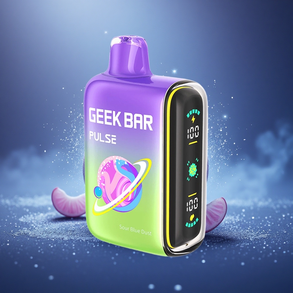 GEEK BAR Pulse 15000 Puffs Édition Acidulée avec 16ML et Flux d'Air Réglable