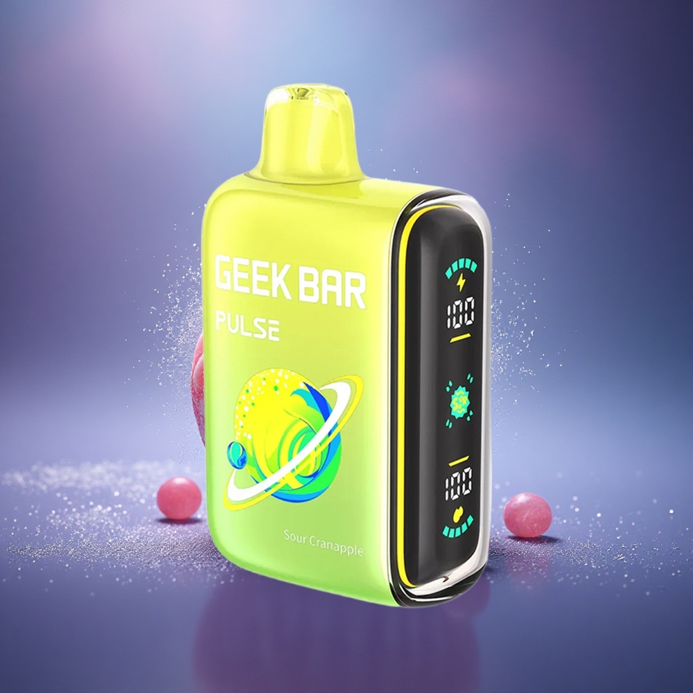 GEEK BAR Pulse 15000 Puffs Édition Acidulée avec 16ML et Flux d\'Air Réglable