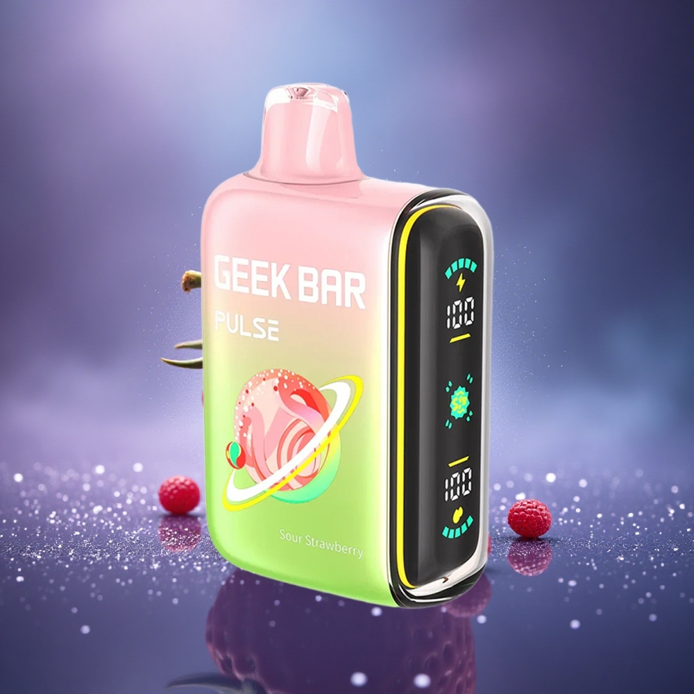 GEEK BAR Pulse 15000 Puffs Édition Acidulée avec 16ML et Flux d\'Air Réglable
