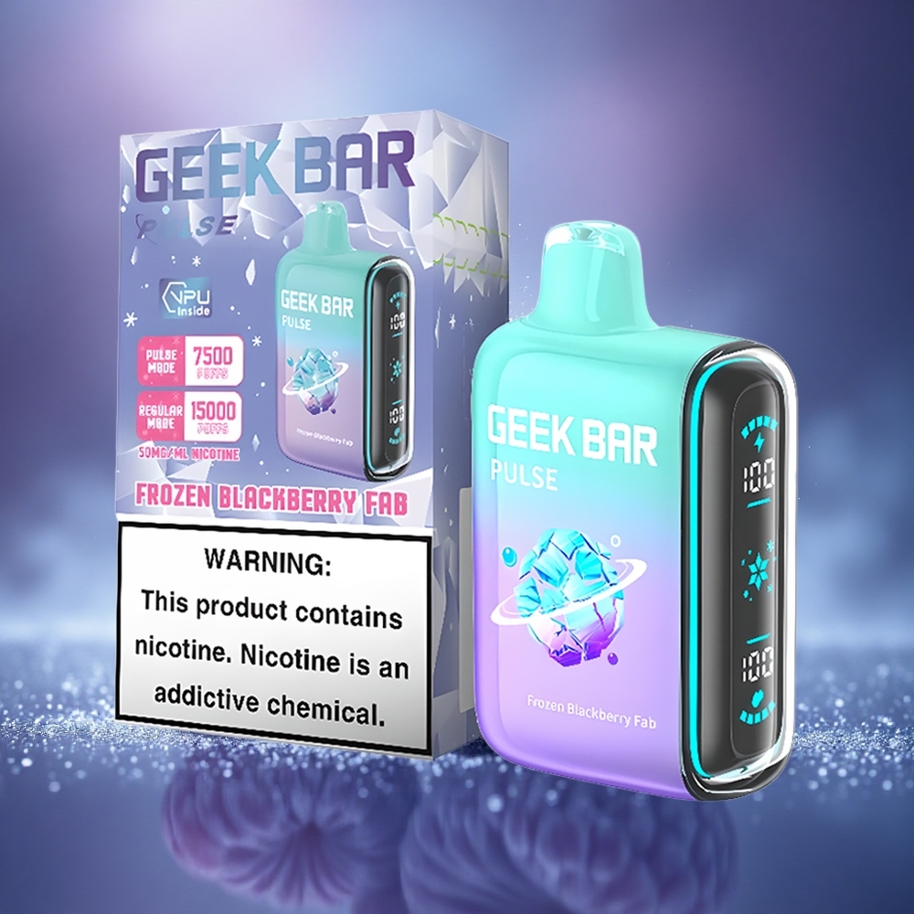 GEEK BAR Pulse 15000 Puffs Édition Glacée avec 16ML et 650 mAh