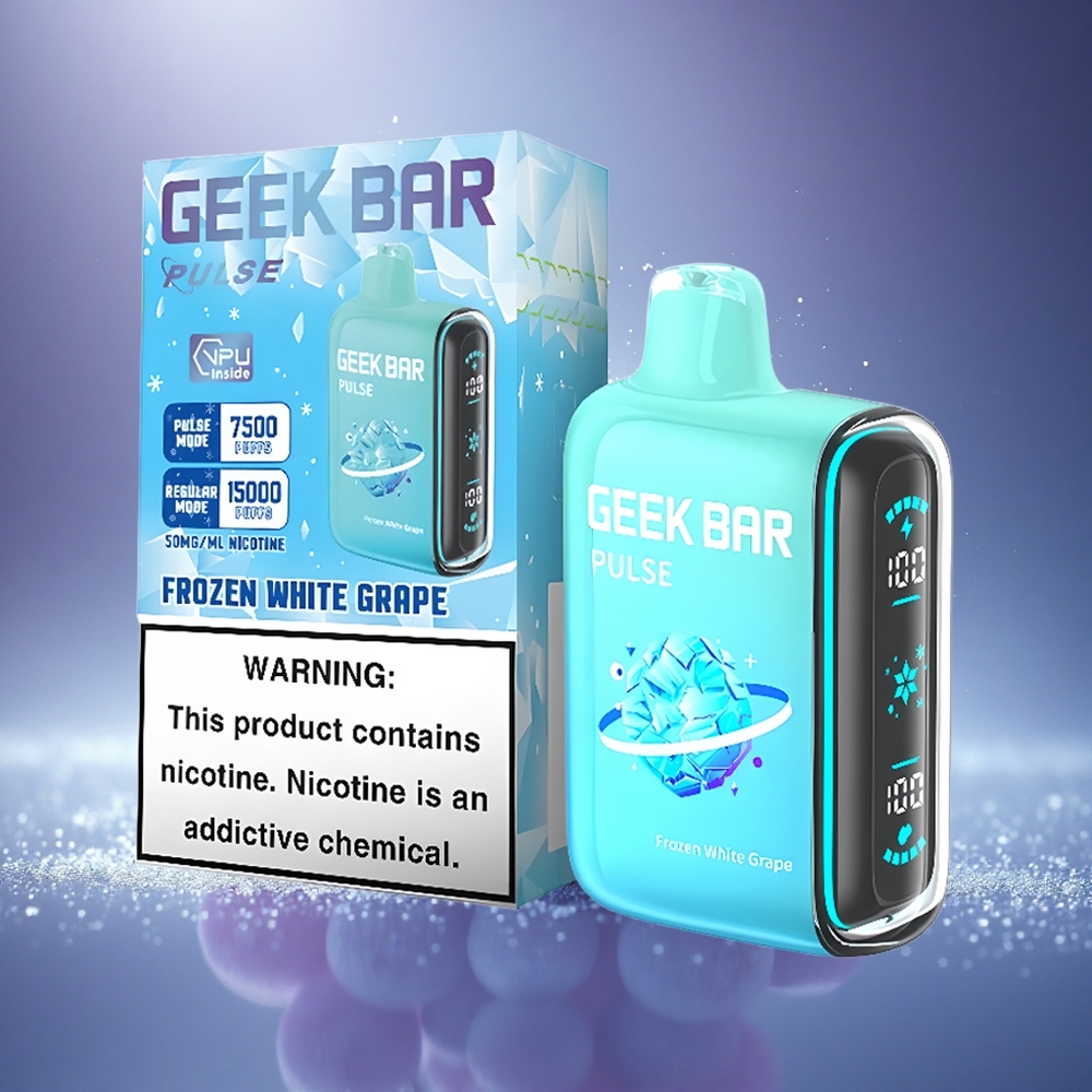 GEEK BAR Pulse 15000 Puffs Édition Glacée avec 16ML et 650 mAh