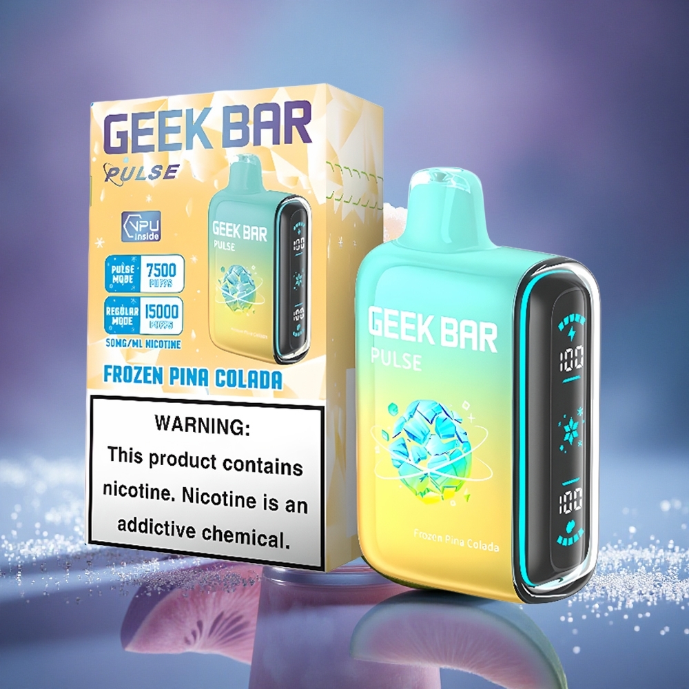 GEEK BAR Pulse 15000 Puffs Édition Glacée avec 16ML et 650 mAh