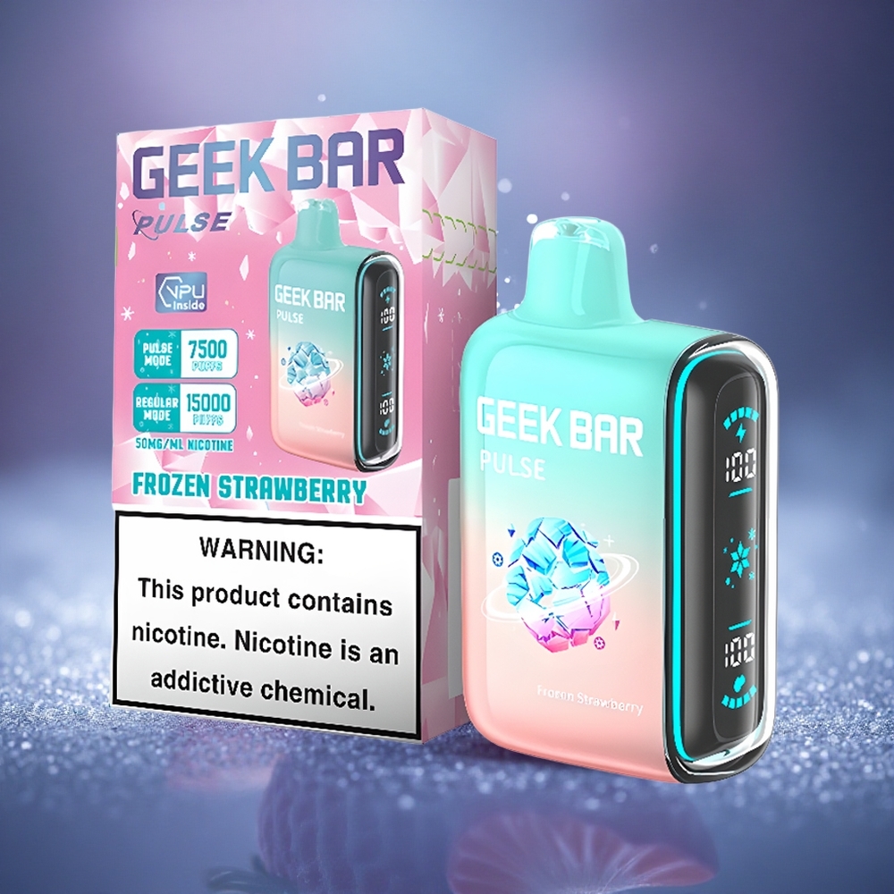 GEEK BAR Pulse 15000 Puffs Édition Glacée avec 16ML et 650 mAh