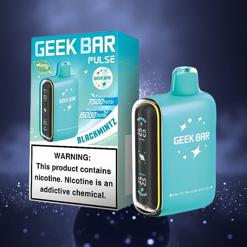 GEEK BAR Pulse 15000 Puffs Édition Mintz Pulse 16ML 5% USB-C