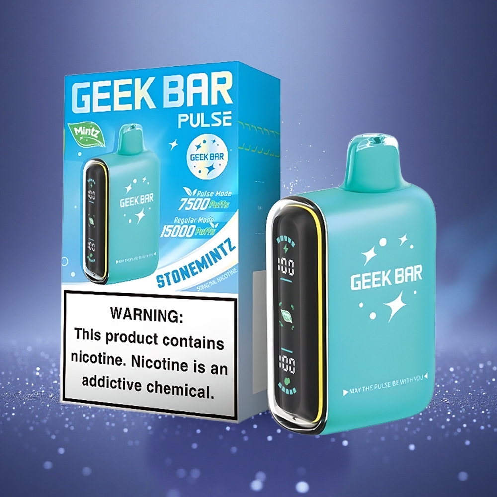 GEEK BAR Pulse 15000 Puffs Édition Mintz Pulse 16ML 5% USB-C