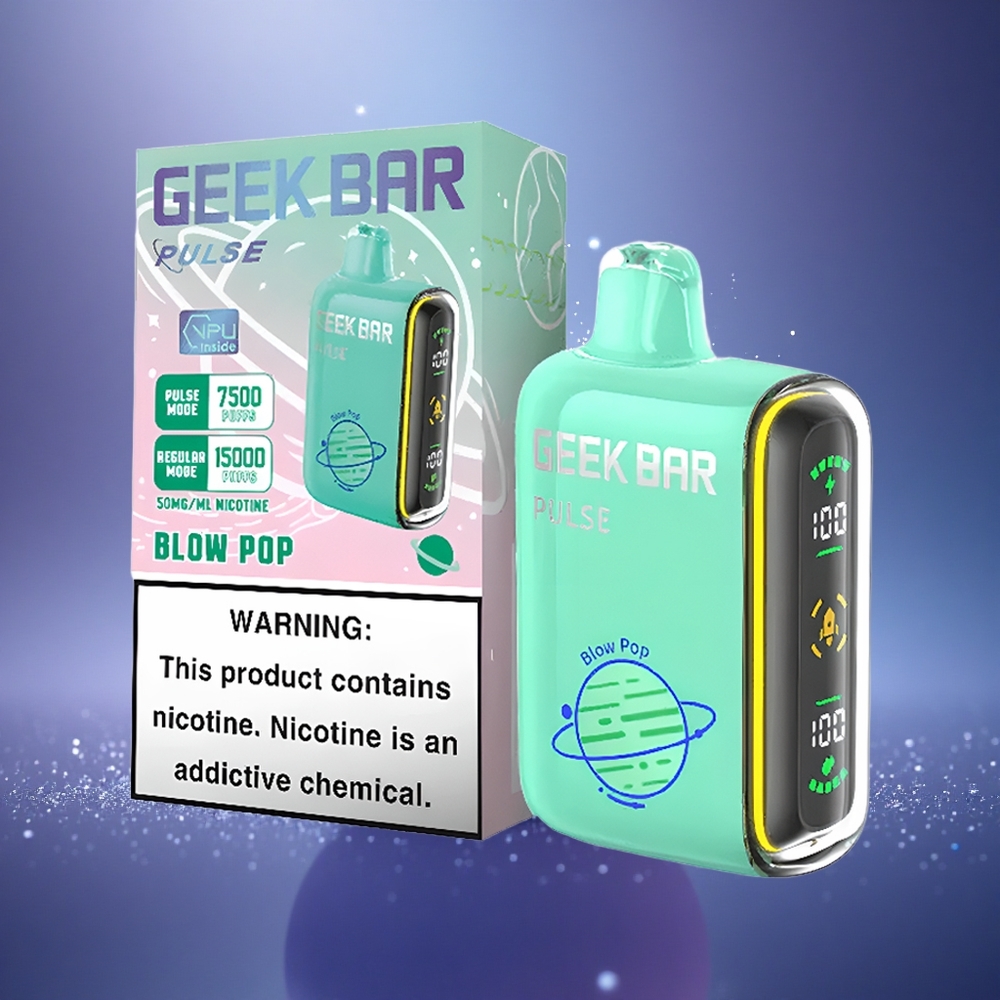 GEEK BAR Pulse 15000 Puffs Édition Planète avec 16ML et Flux d\'Air Réglable