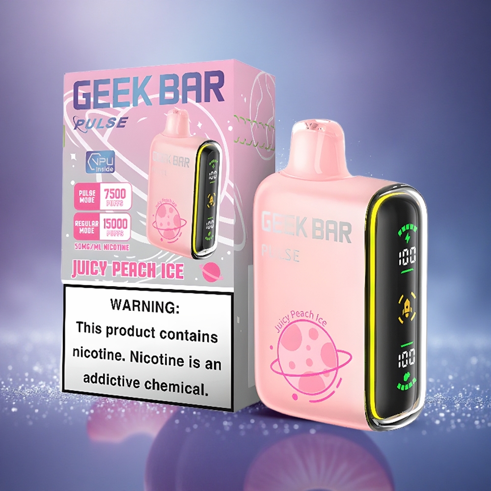 GEEK BAR Pulse 15000 Puffs Édition Planète avec 16ML et Flux d\'Air Réglable