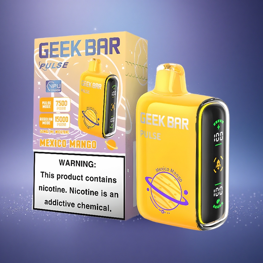 GEEK BAR Pulse 15000 Puffs Édition Planète avec 16ML et Flux d\'Air Réglable