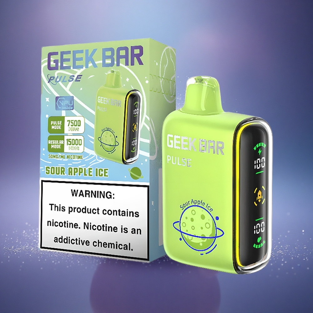 GEEK BAR Pulse 15000 Puffs Édition Planète avec 16ML et Flux d\'Air Réglable