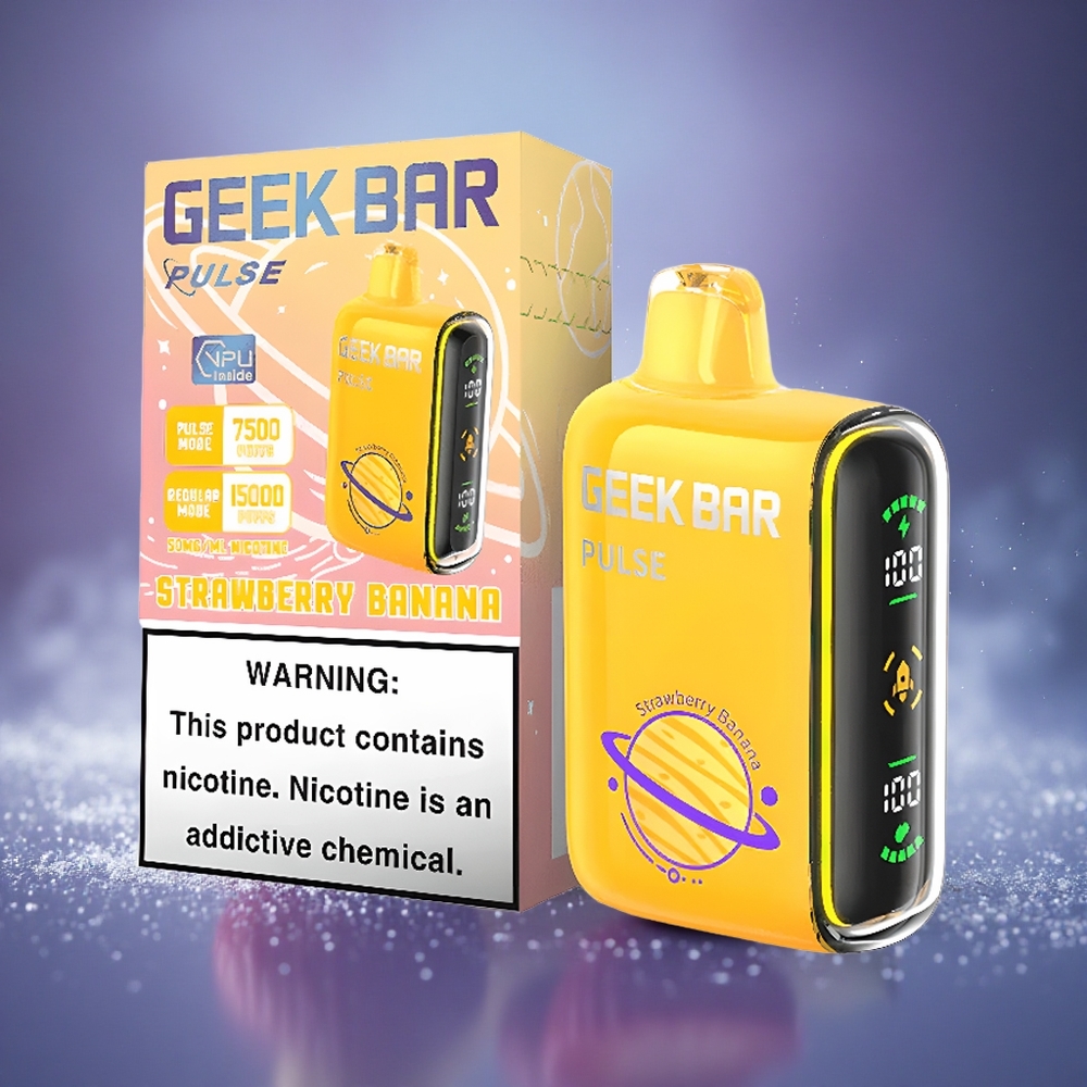 GEEK BAR Pulse 15000 Puffs Édition Planète avec 16ML et Flux d\'Air Réglable