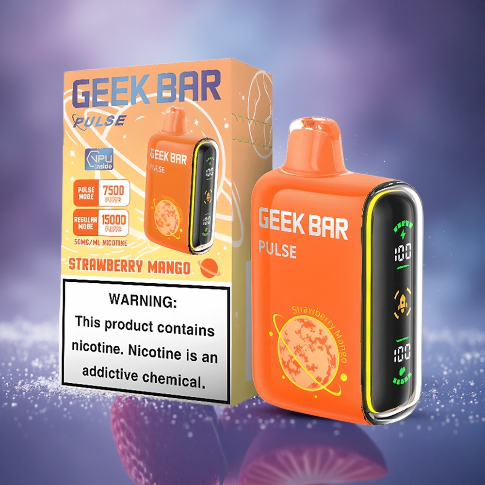 GEEK BAR Pulse 15000 Puffs Édition Planète avec 16ML et Flux d\'Air Réglable