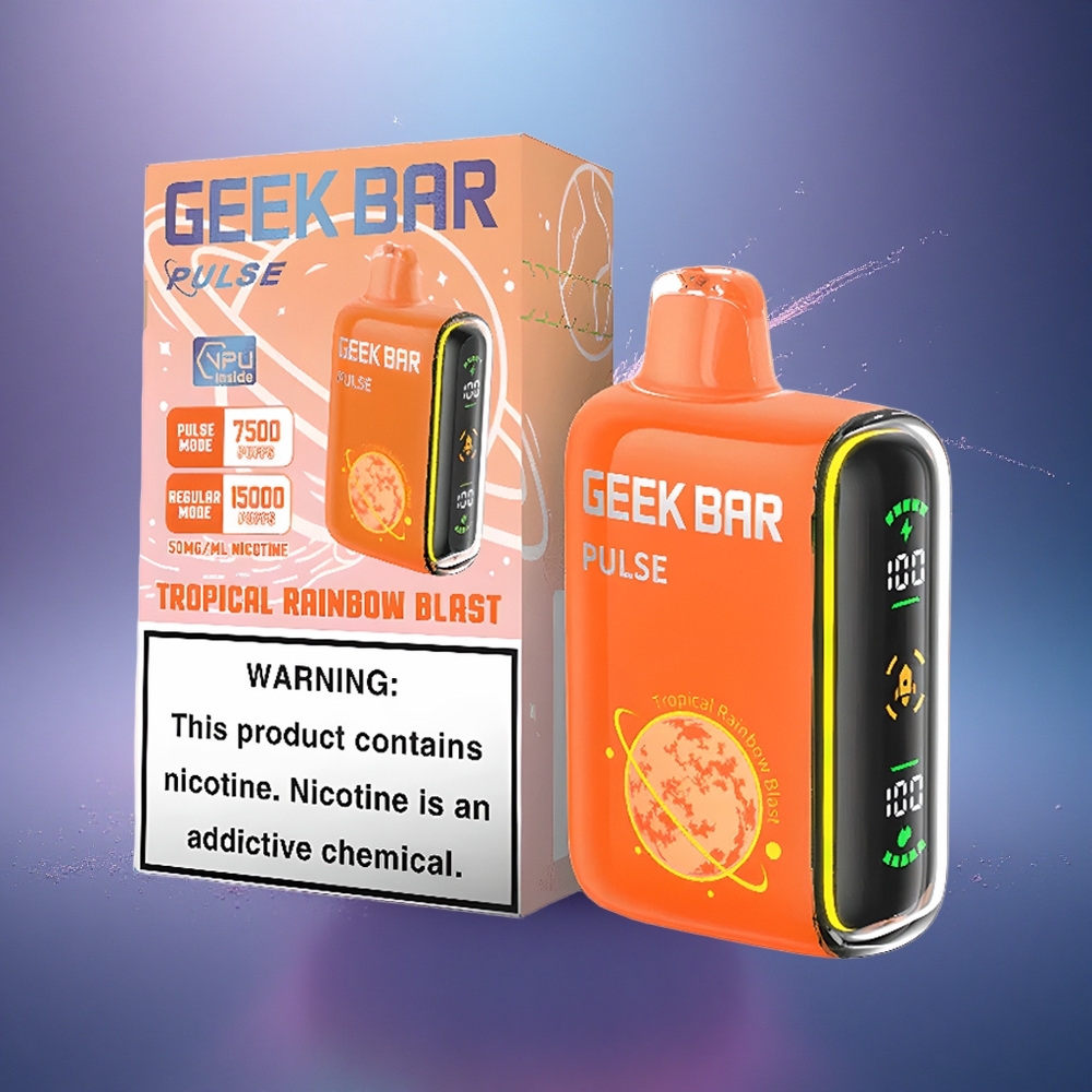 GEEK BAR Pulse 15000 Puffs Édition Planète avec 16ML et Flux d\'Air Réglable