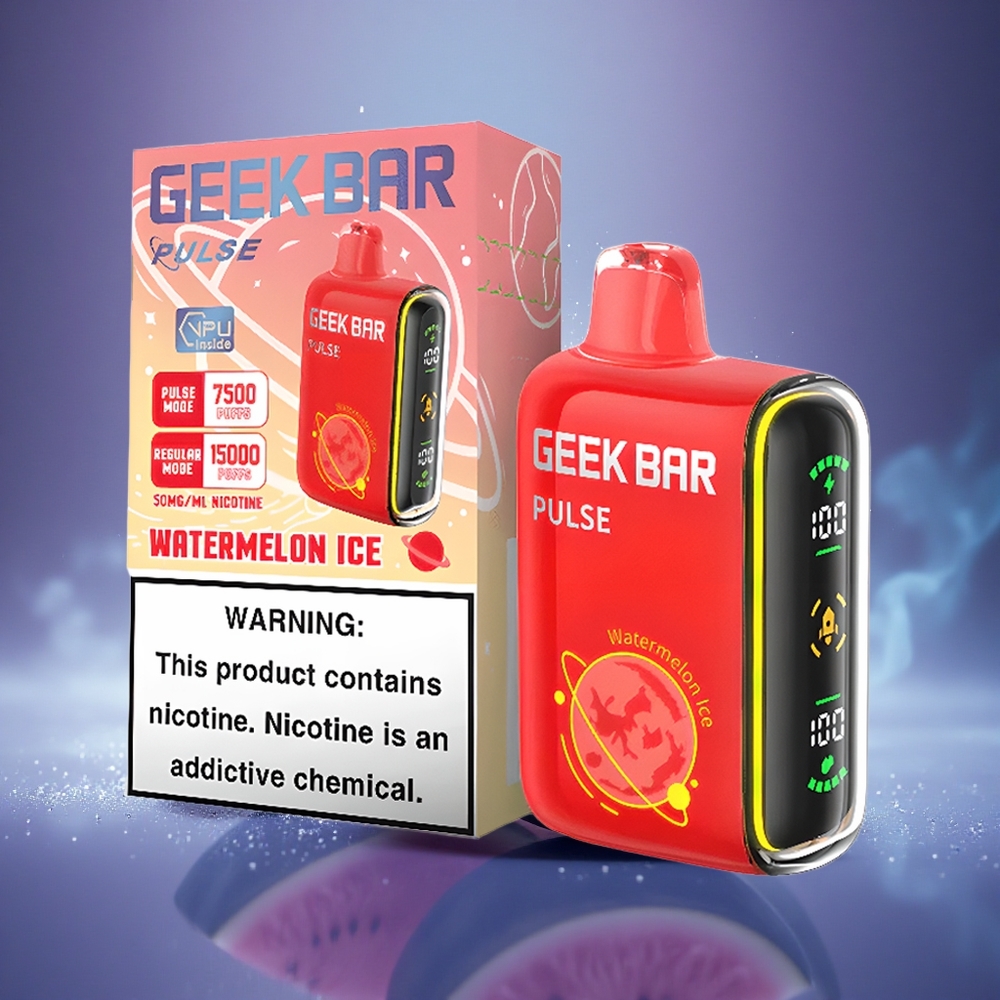 GEEK BAR Pulse 15000 Puffs Édition Planète avec 16ML et Flux d\'Air Réglable
